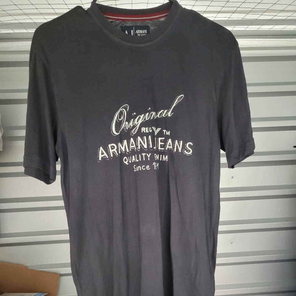 Armani Jeans Quality Denim Designer Shirt